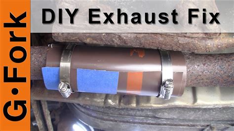 how to fix a exhaust leak|3 Ways to Patch an Exhaust Pipe